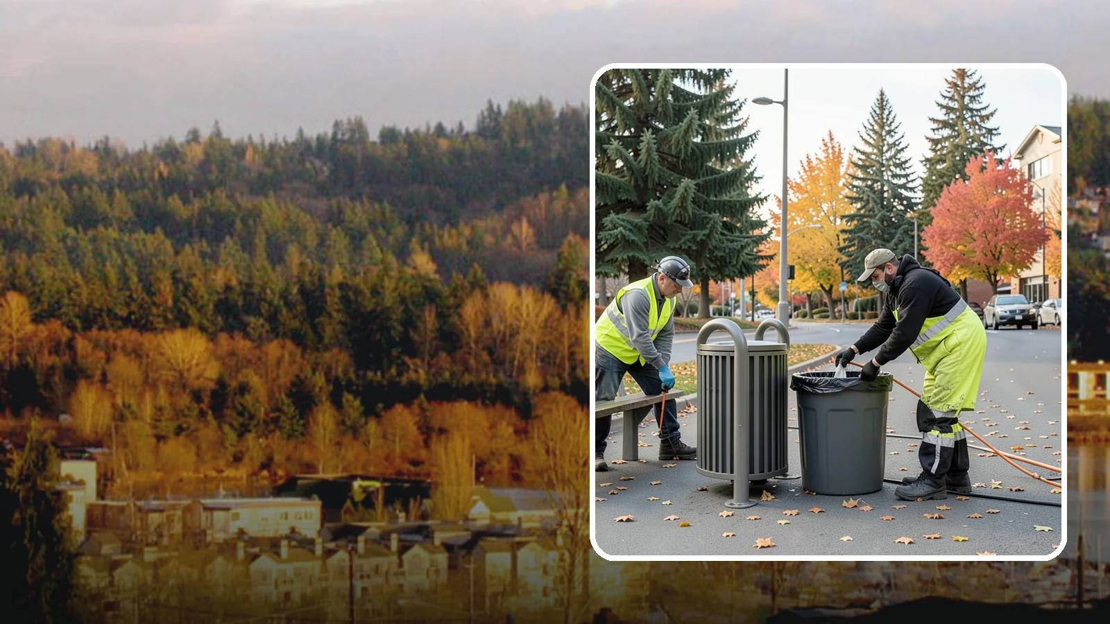 Waste Receptacle Servicing in Kenmore, King County, WA - Scheduled emptying, cleaning, and upkeep of public trash and recycling receptacles.