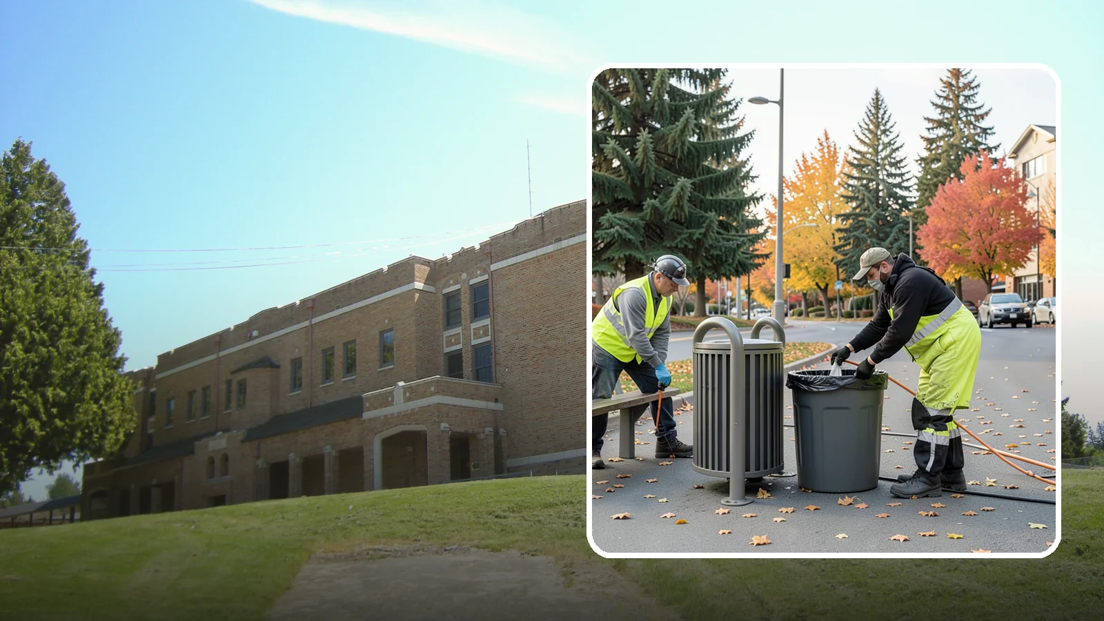 Waste Receptacle Servicing in Maple Valley, King County, WA - Scheduled emptying, cleaning, and upkeep of public trash and recycling receptacles.