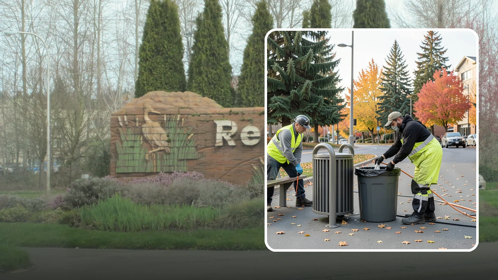 Waste Receptacle Servicing in Renton, King County, WA - Scheduled emptying, cleaning, and upkeep of public trash and recycling receptacles.