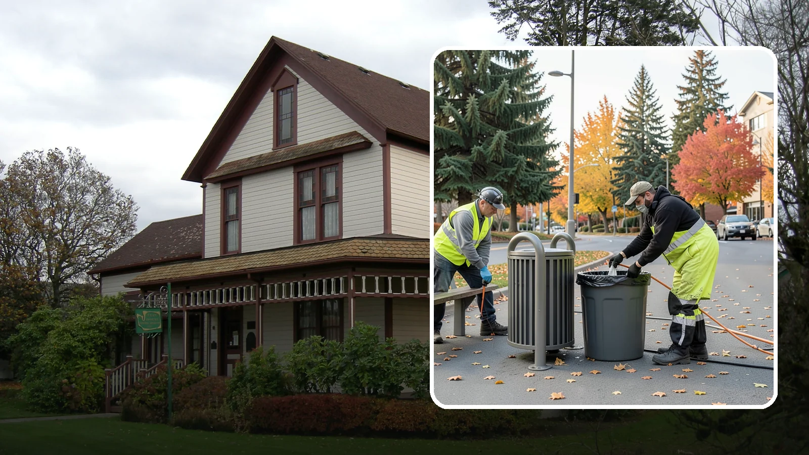Waste Receptacle Servicing in Sumner, Pierce County, WA - Scheduled emptying, cleaning, and upkeep of public trash and recycling receptacles.