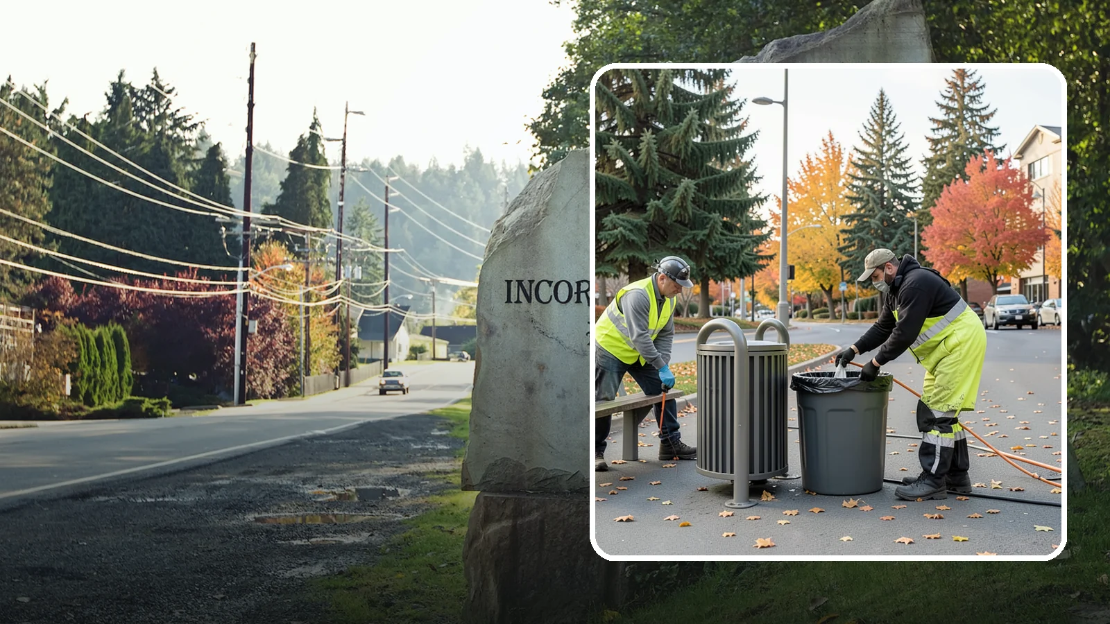 Waste Receptacle Servicing in Wilkeson, Pierce County, WA - Scheduled emptying, cleaning, and upkeep of public trash and recycling receptacles.