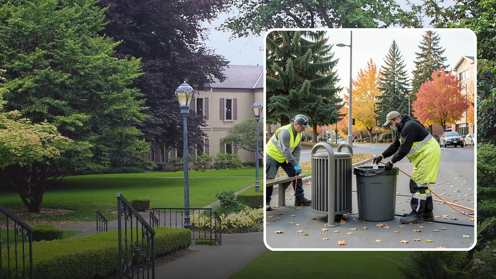 Waste Receptacle Servicing in Woodinville, King County, WA - Scheduled emptying, cleaning, and upkeep of public trash and recycling receptacles.