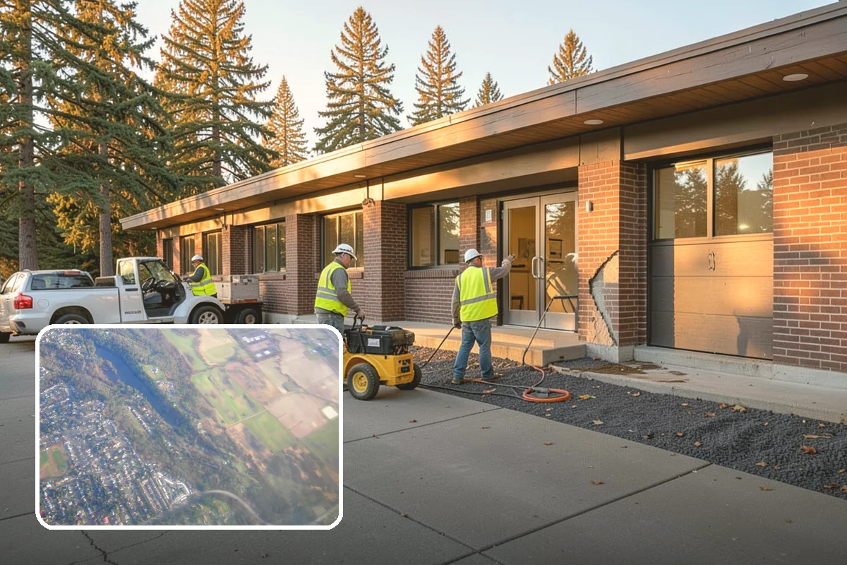 Water District Grounds Maintenance in Algona, King County, WA - Vegetation management that respects wellhead and source-water buffers