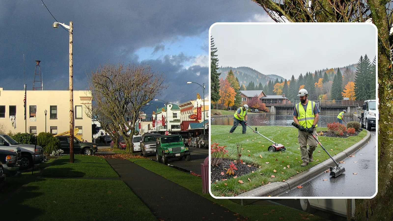 Water District Grounds Maintenance in Arlington, Snohomish County, WA - Grounds and site maintenance for water district reservoirs, well sites, and treatment facilities in Western Washington.