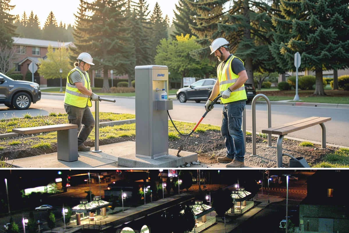 Water District Grounds Maintenance in Auburn, King County, WA - Brush and access-road clearing concentrate in late spring and summer before growth obstructs equipment and inspections.