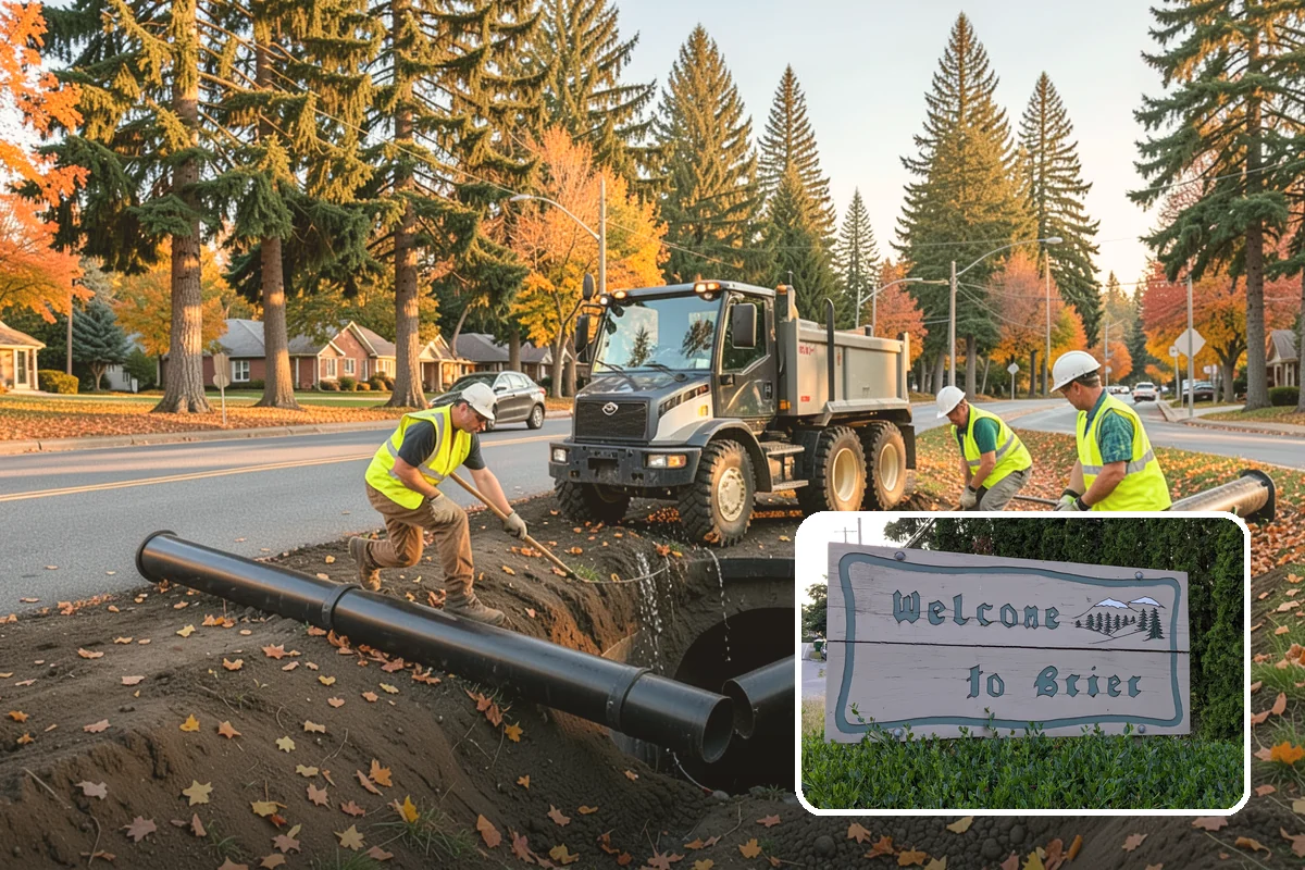 Water District Grounds Maintenance in Brier, Snohomish County, WA - Vegetation management that respects wellhead and source-water buffers