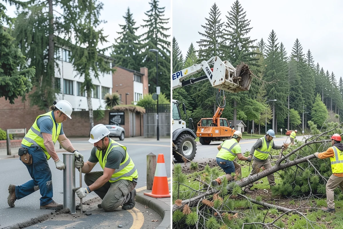 Water District Grounds Maintenance in Buckley, Pierce County, WA - Review district sites and their regulatory buffer requirements