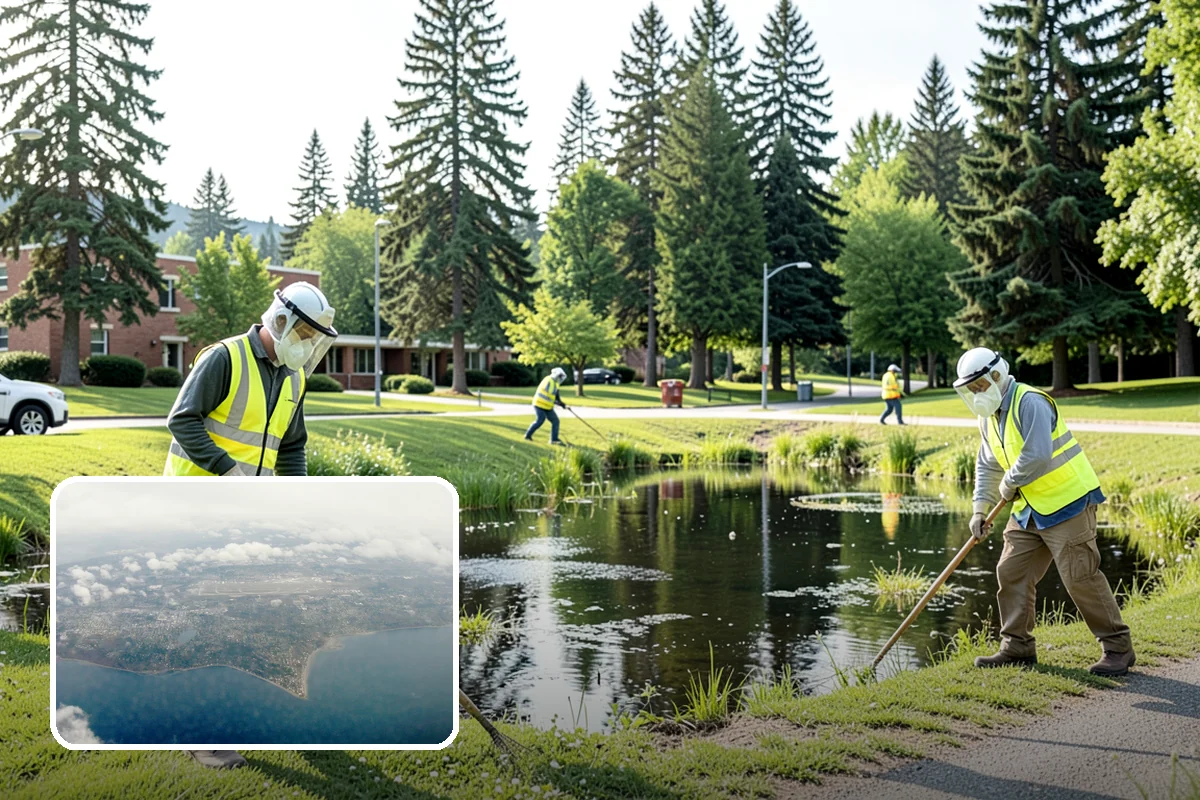 Water District Grounds Maintenance in Burien, King County, WA - Vegetation management that respects wellhead and source-water buffers