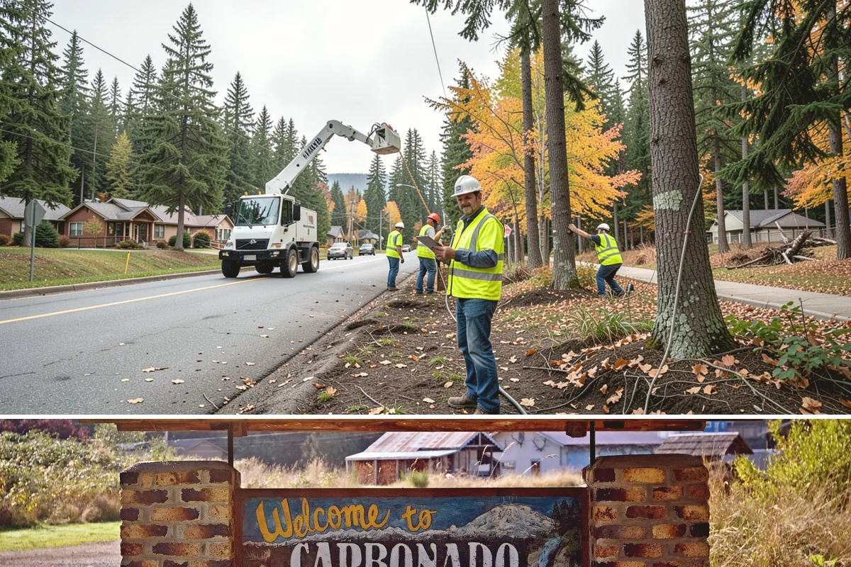 Water District Grounds Maintenance in Carbonado, Pierce County, WA - Brush and access-road clearing concentrate in late spring and summer before growth obstructs equipment and inspections.