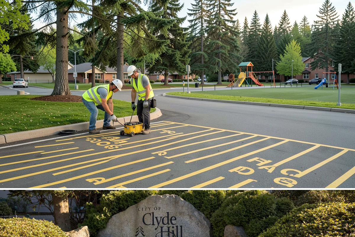 Water District Grounds Maintenance in Clyde Hill, King County, WA - Brush and access-road clearing concentrate in late spring and summer before growth obstructs equipment and inspections.