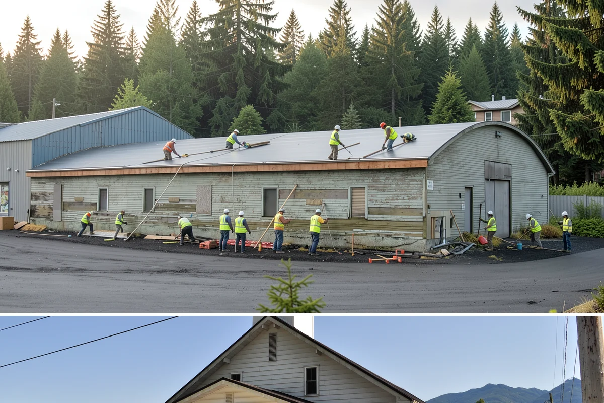 Water District Grounds Maintenance in Concrete, Skagit County, WA - Brush and access-road clearing concentrate in late spring and summer before growth obstructs equipment and inspections.