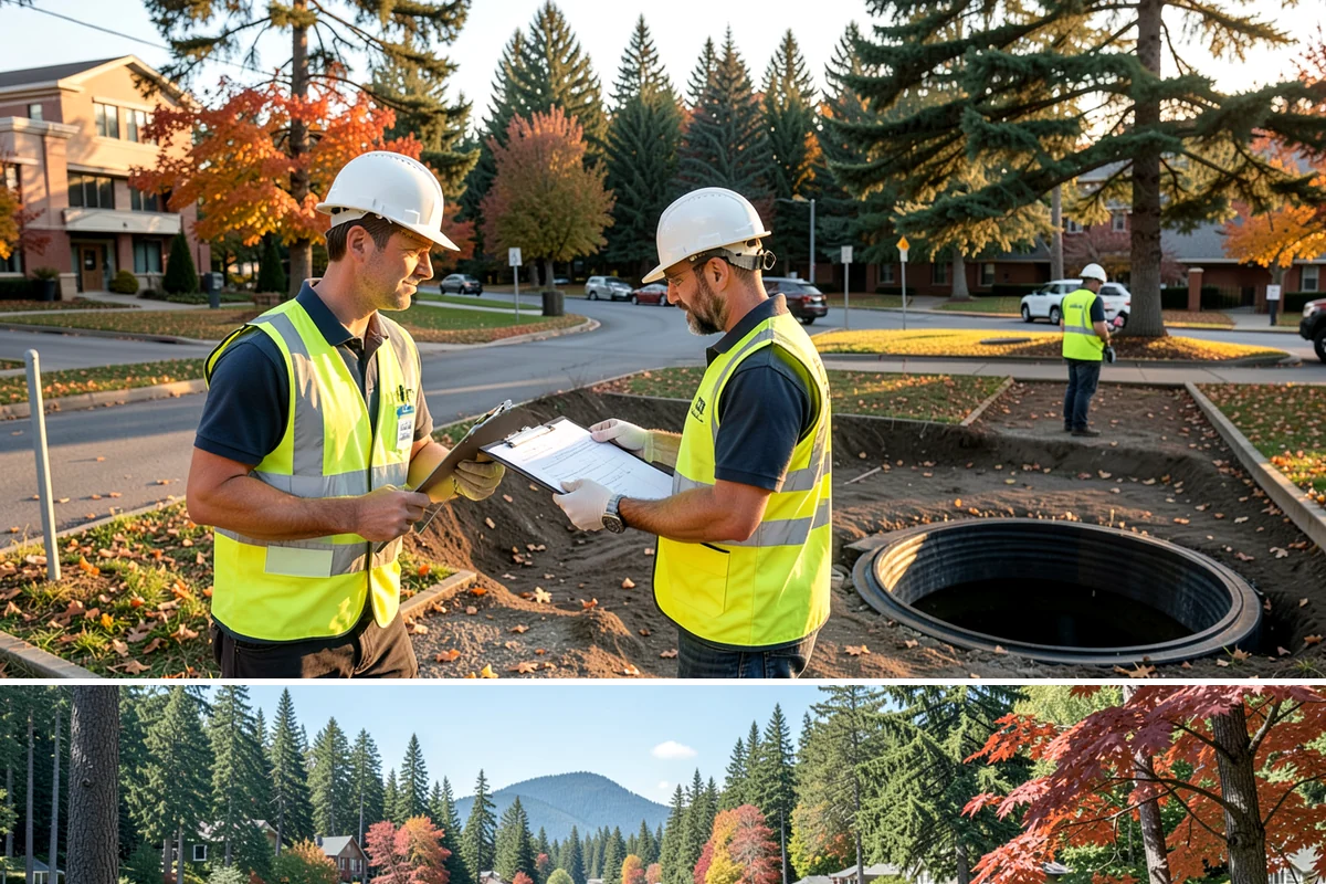 Water District Grounds Maintenance in Covington, King County, WA - Brush and access-road clearing concentrate in late spring and summer before growth obstructs equipment and inspections.