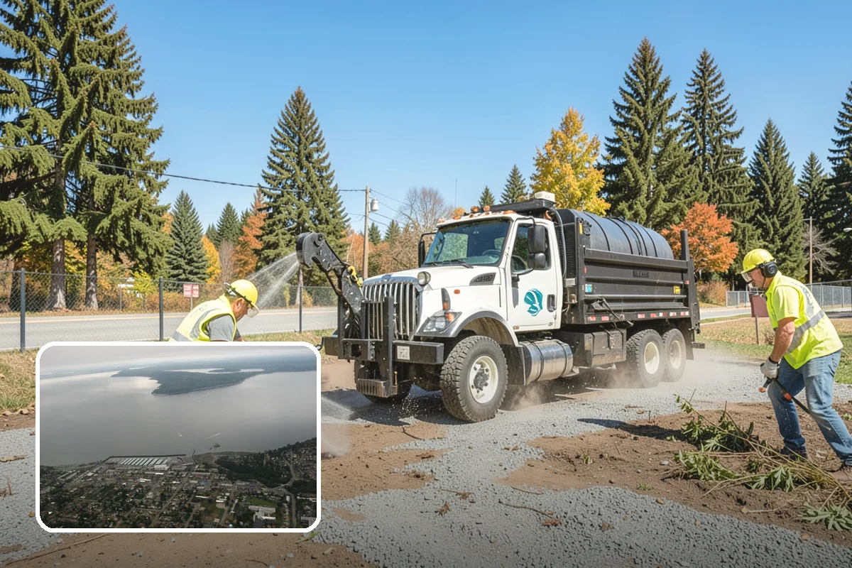 Water District Grounds Maintenance in Des Moines, King County, WA - Vegetation management that respects wellhead and source-water buffers
