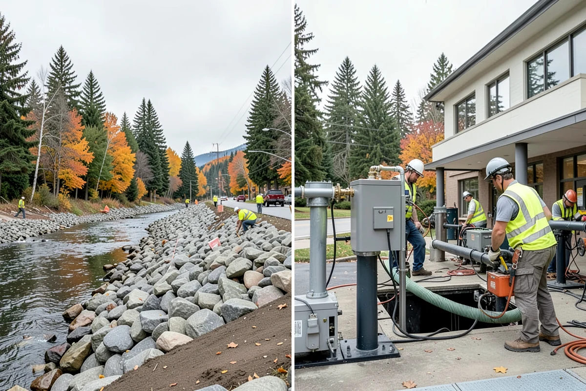 Water District Grounds Maintenance in DuPont, Pierce County, WA - Review district sites and their regulatory buffer requirements