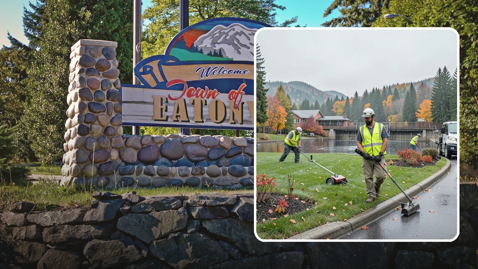 Water District Grounds Maintenance in Eatonville, Pierce County, WA - Grounds and site maintenance for water district reservoirs, well sites, and treatment facilities in Western Washington.