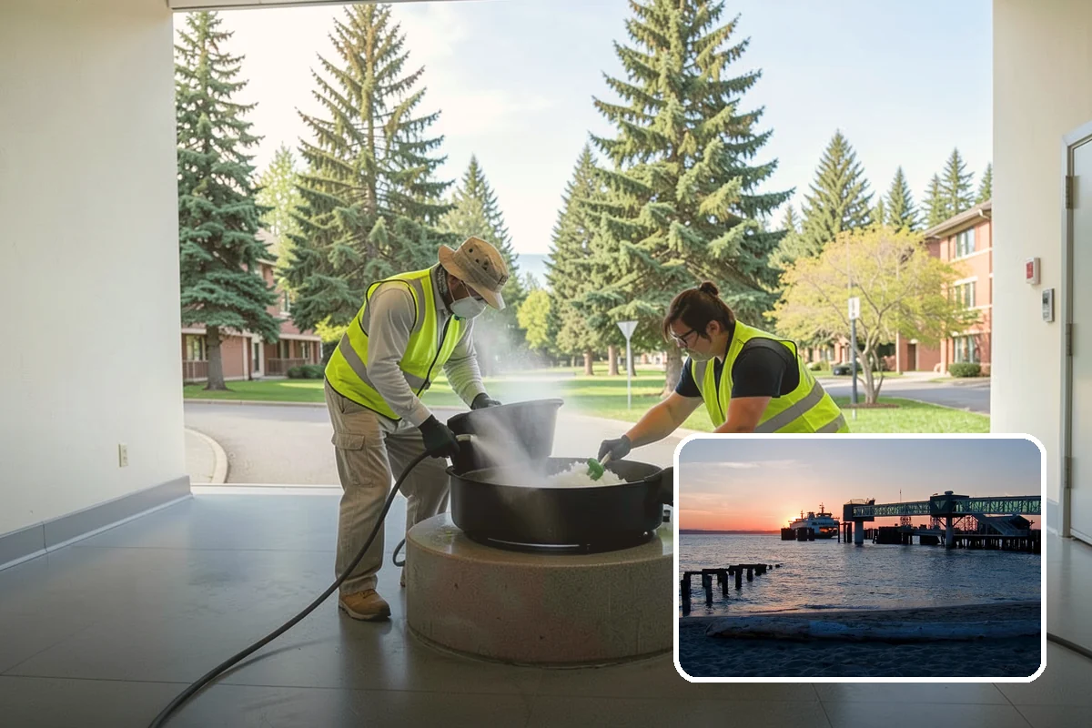 Water District Grounds Maintenance in Edmonds, Snohomish County, WA - Vegetation management that respects wellhead and source-water buffers