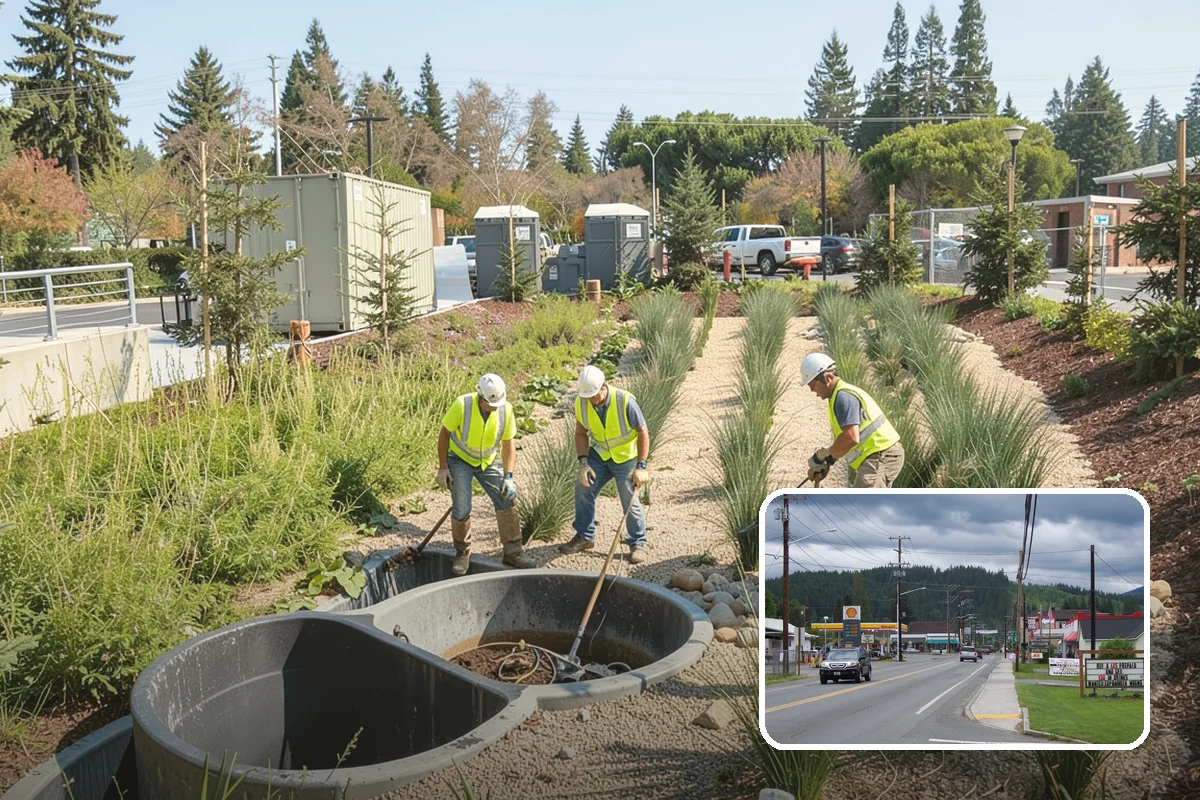 Water District Grounds Maintenance in Granite Falls, Snohomish County, WA - Vegetation management that respects wellhead and source-water buffers