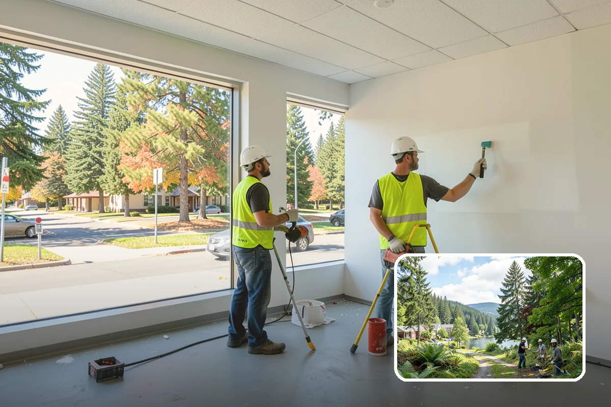 Water District Grounds Maintenance in Lake Forest Park, King County, WA - Vegetation management that respects wellhead and source-water buffers