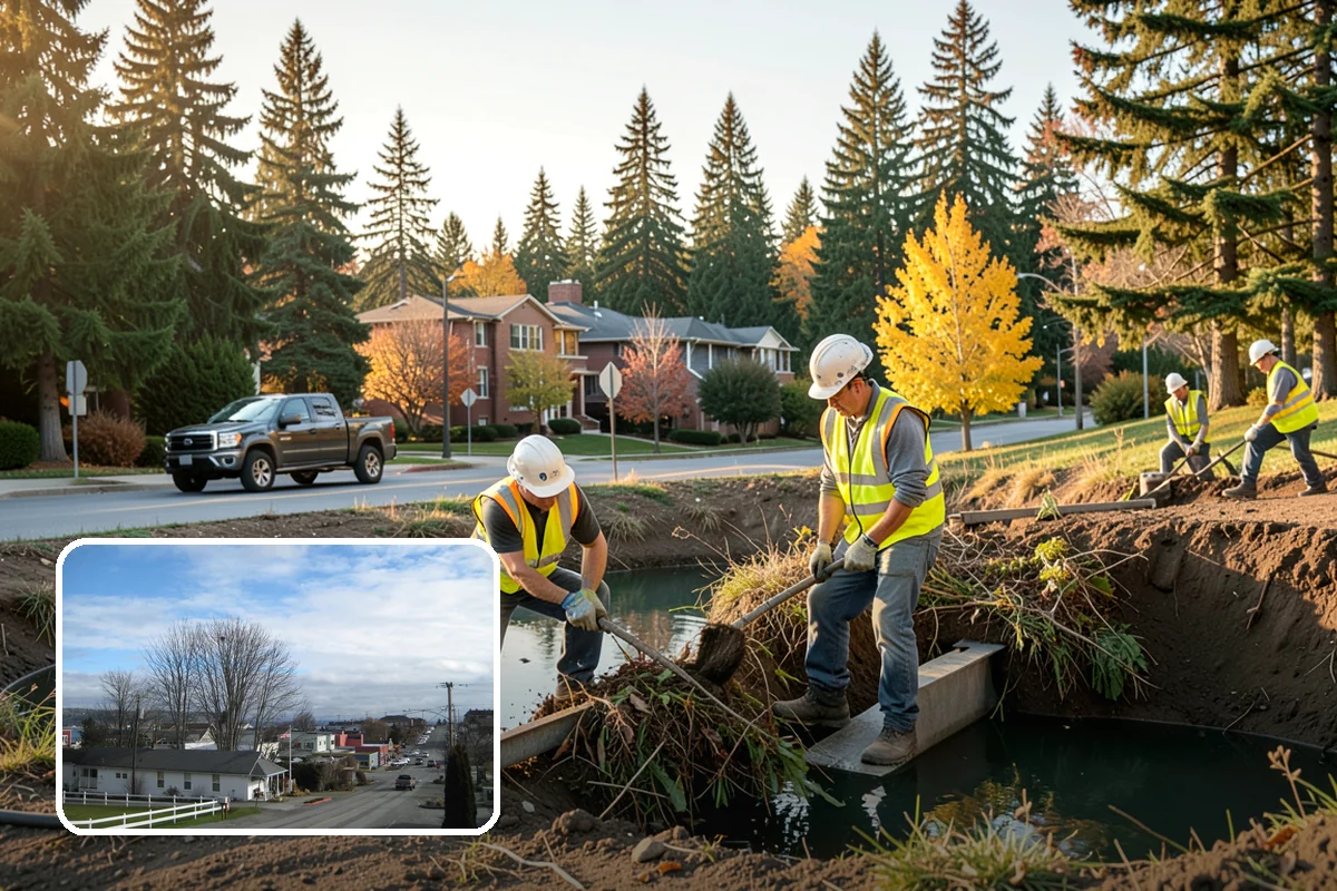 Water District Grounds Maintenance in Langley, Island County, WA - Vegetation management that respects wellhead and source-water buffers