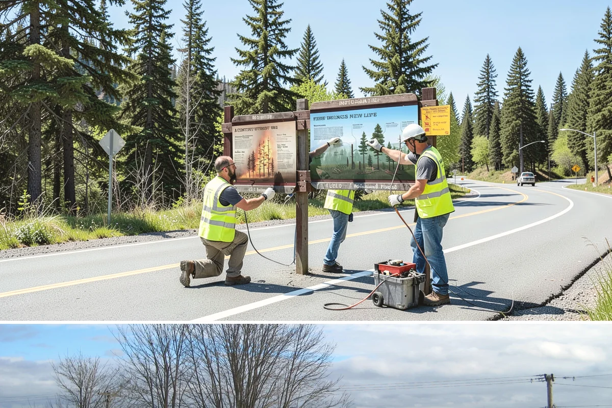 Water District Grounds Maintenance in Langley, Island County, WA - Brush and access-road clearing concentrate in late spring and summer before growth obstructs equipment and inspections.