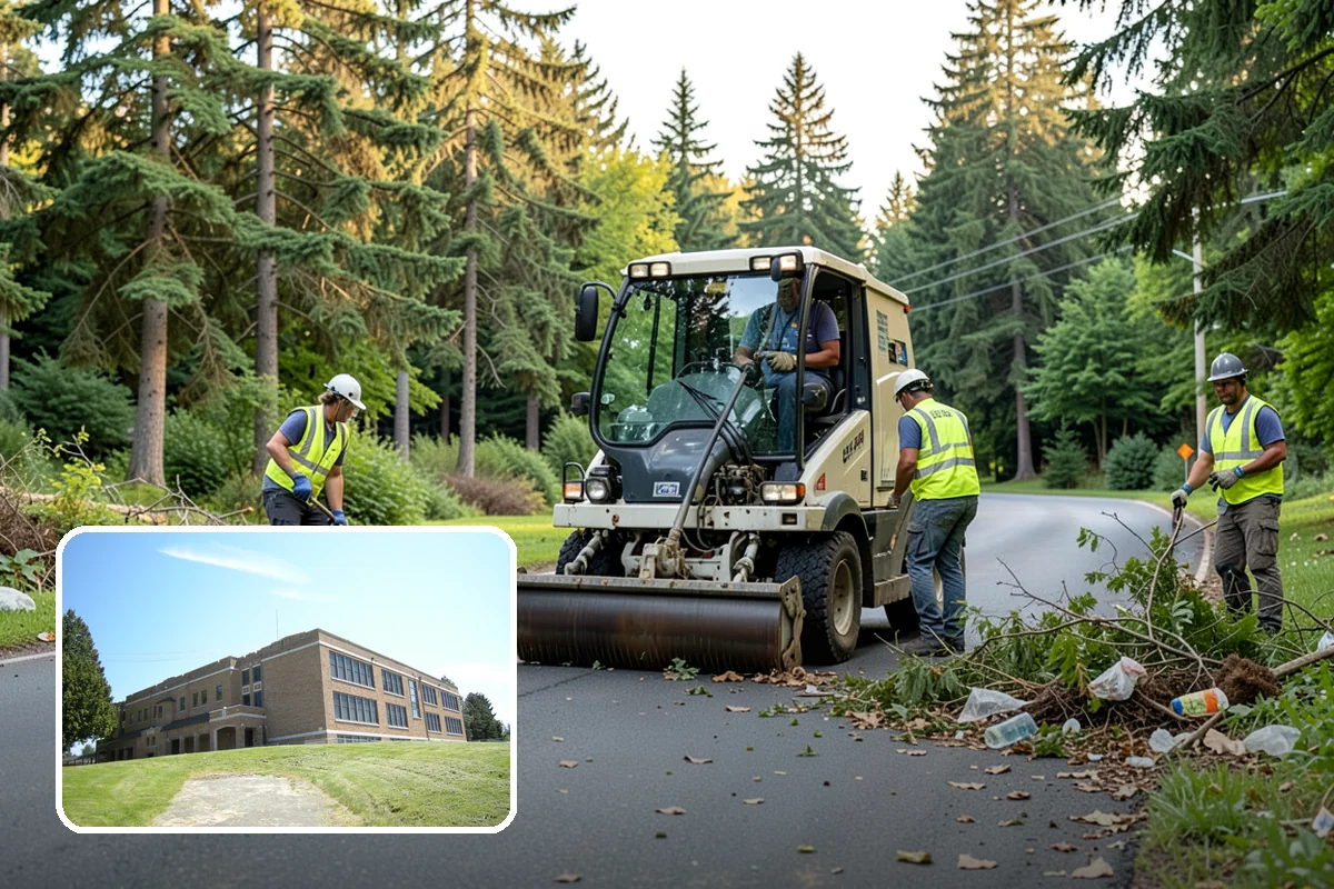 Water District Grounds Maintenance in Maple Valley, King County, WA - Vegetation management that respects wellhead and source-water buffers
