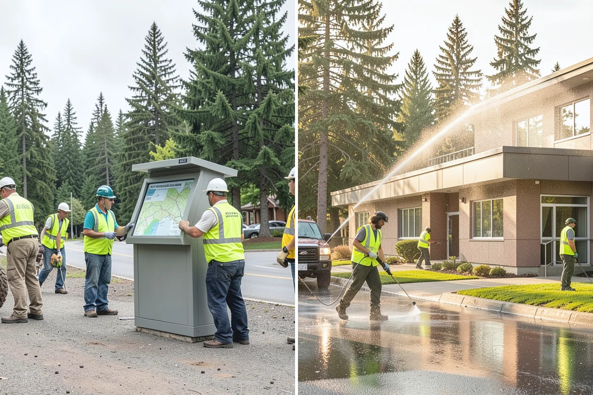 Water District Grounds Maintenance in Medina, King County, WA - Review district sites and their regulatory buffer requirements