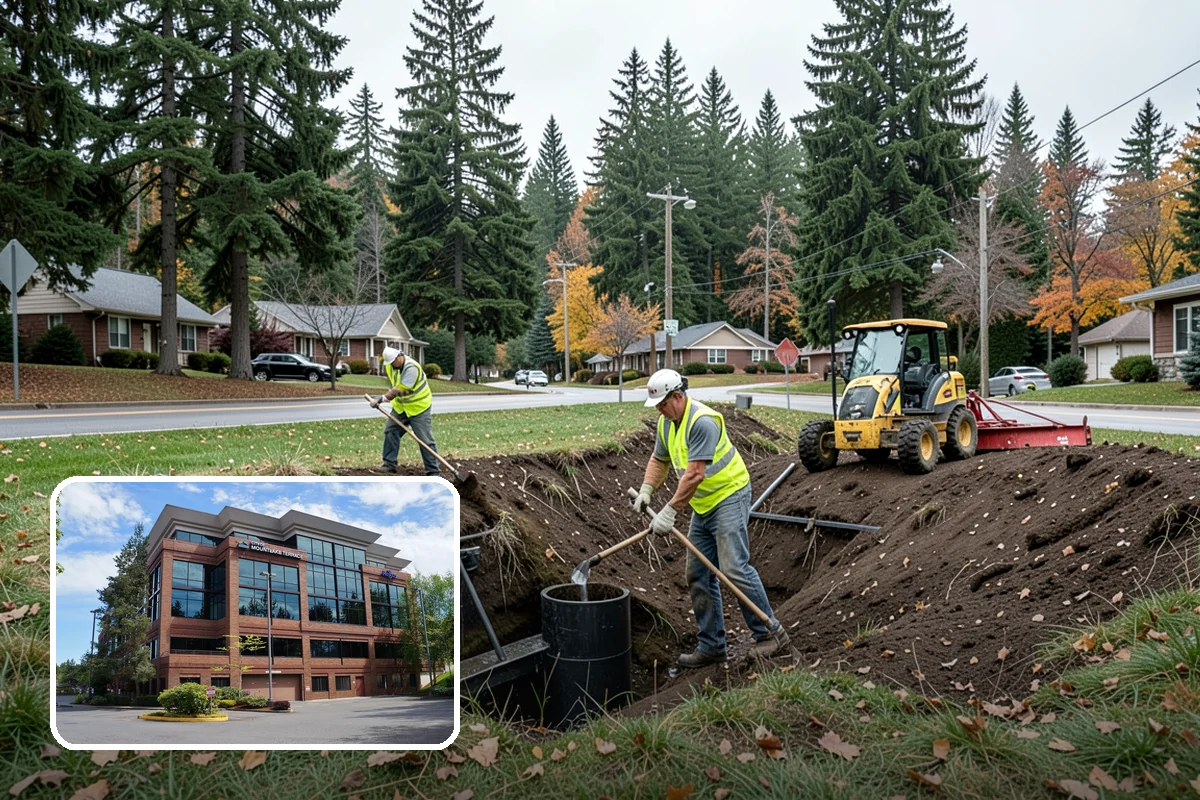 Water District Grounds Maintenance in Mountlake Terrace, Snohomish County, WA - Vegetation management that respects wellhead and source-water buffers