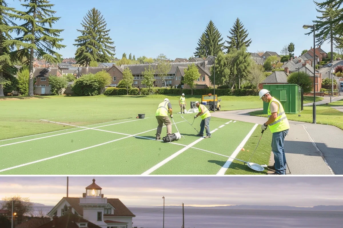 Water District Grounds Maintenance in Mukilteo, Snohomish County, WA - Brush and access-road clearing concentrate in late spring and summer before growth obstructs equipment and inspections.