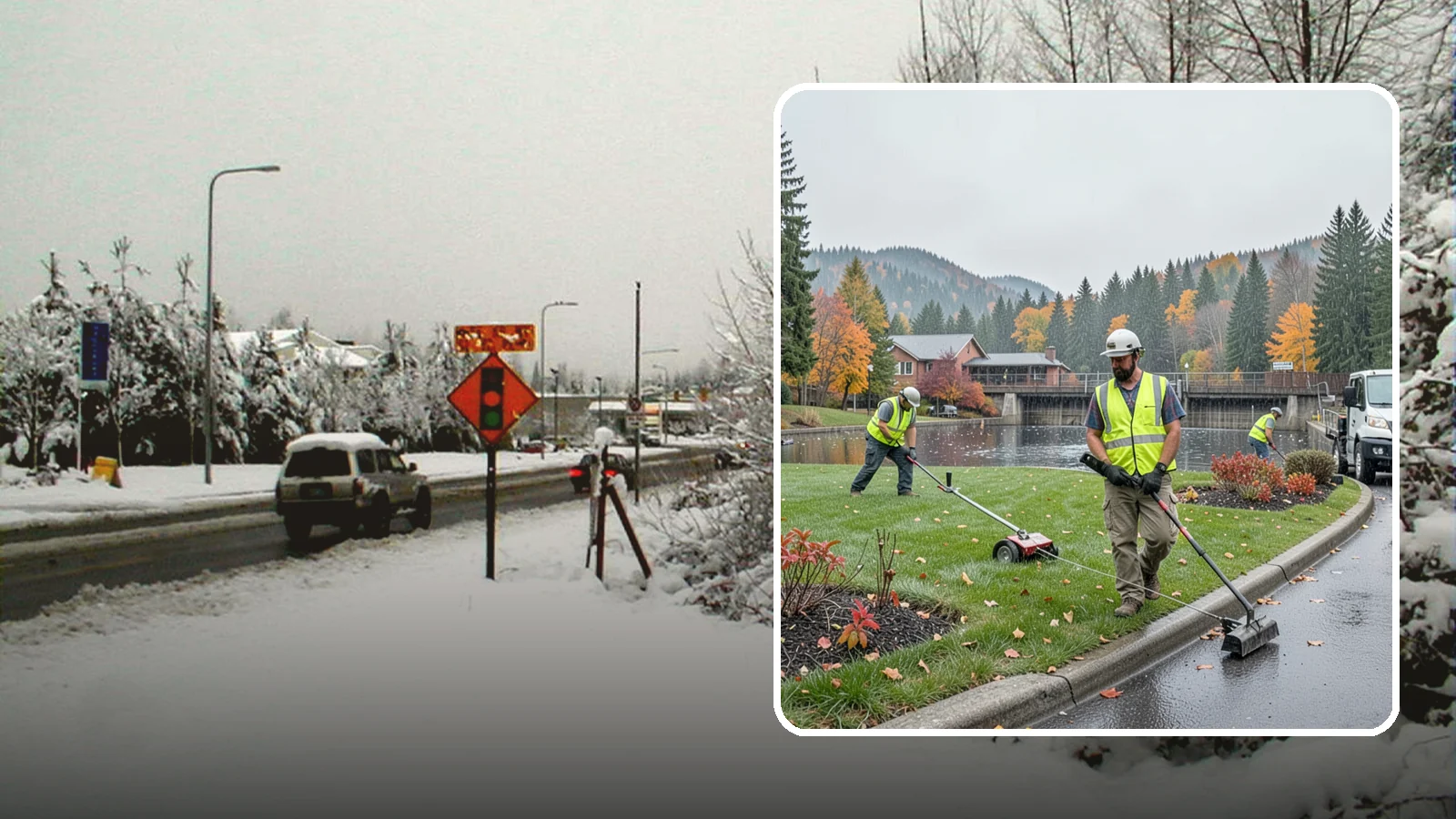 Water District Grounds Maintenance in Newcastle, King County, WA - Grounds and site maintenance for water district reservoirs, well sites, and treatment facilities in Western Washington.
