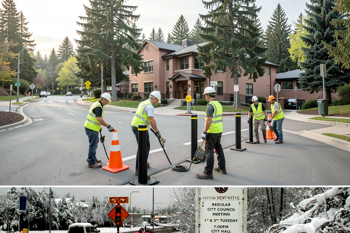Water District Grounds Maintenance in Newcastle, King County, WA - Brush and access-road clearing concentrate in late spring and summer before growth obstructs equipment and inspections.