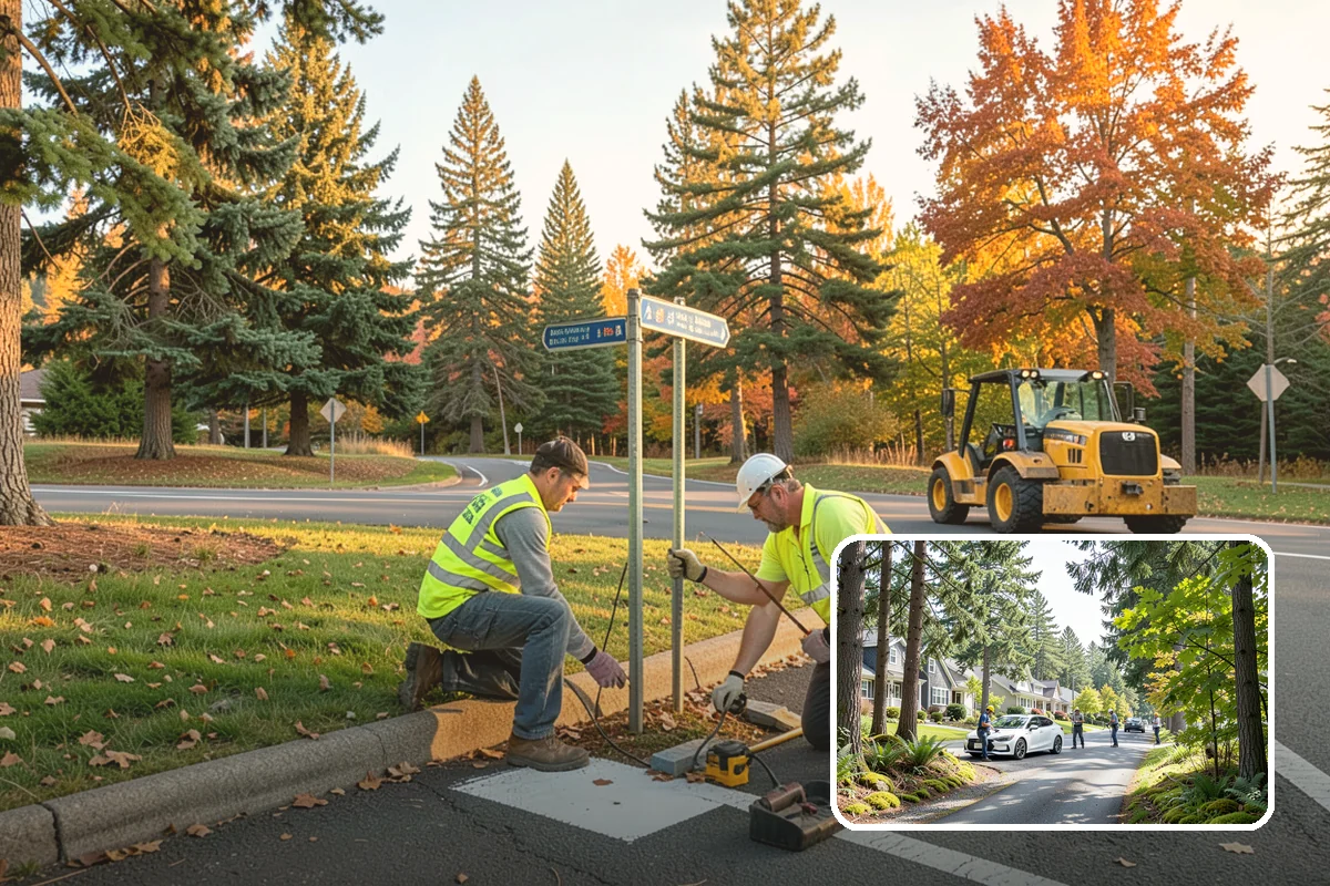 Water District Grounds Maintenance in Normandy Park, King County, WA - Vegetation management that respects wellhead and source-water buffers