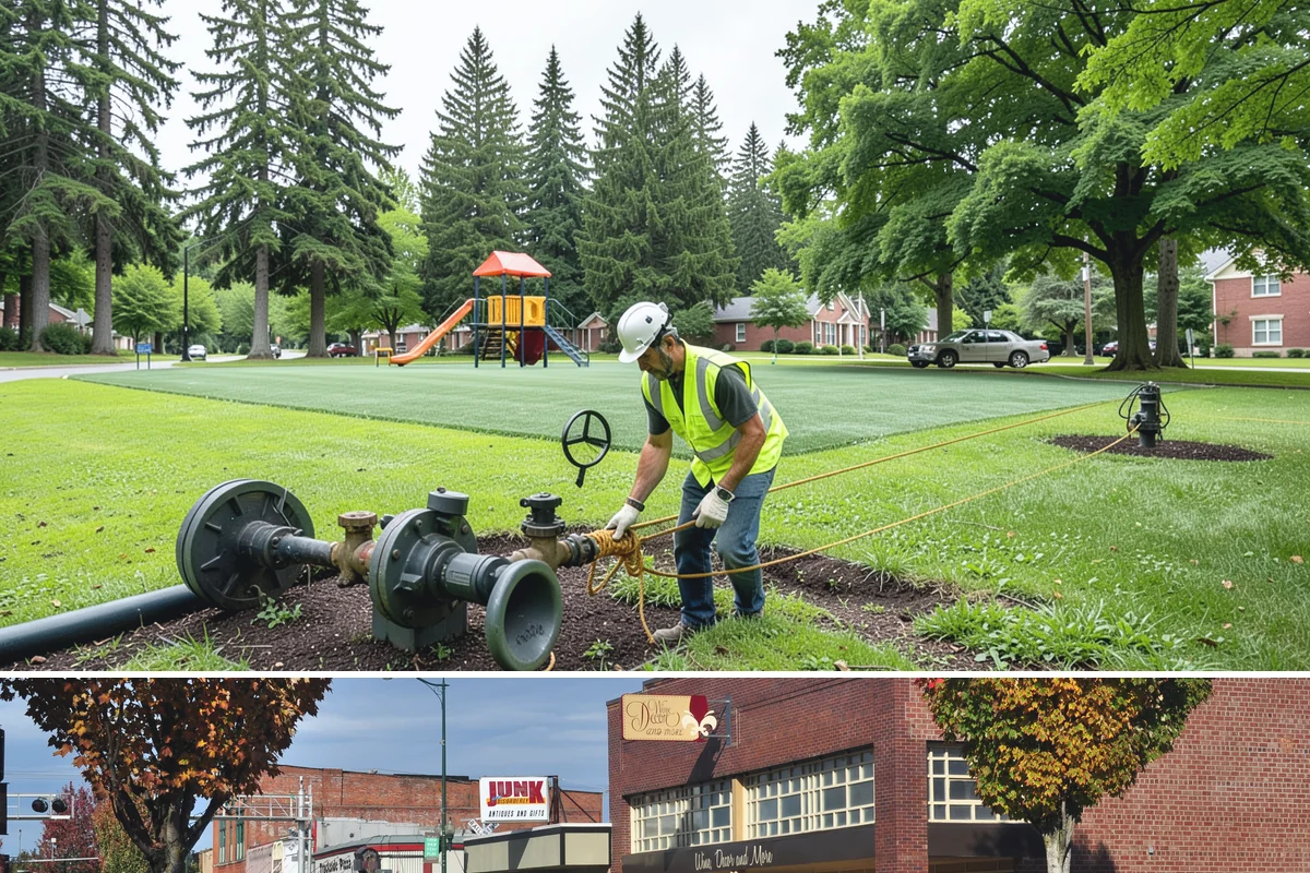 Water District Grounds Maintenance in Puyallup, Pierce County, WA - Brush and access-road clearing concentrate in late spring and summer before growth obstructs equipment and inspections.