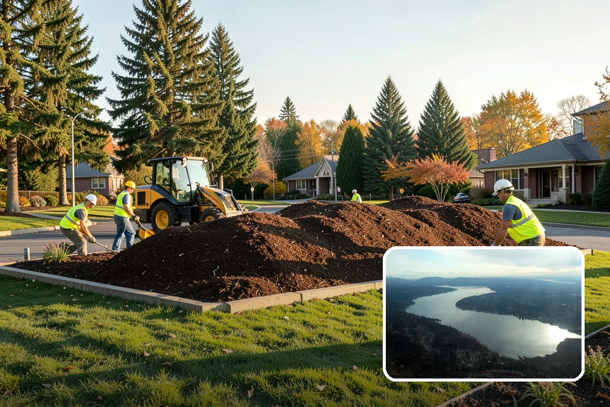Water District Grounds Maintenance in Sammamish, King County, WA - Vegetation management that respects wellhead and source-water buffers