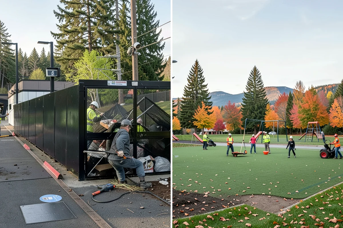 Water District Grounds Maintenance in Seattle, King County, WA - Review district sites and their regulatory buffer requirements