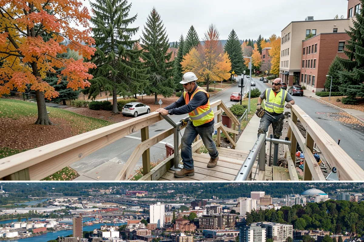 Water District Grounds Maintenance in Tacoma, Pierce County, WA - Brush and access-road clearing concentrate in late spring and summer before growth obstructs equipment and inspections.