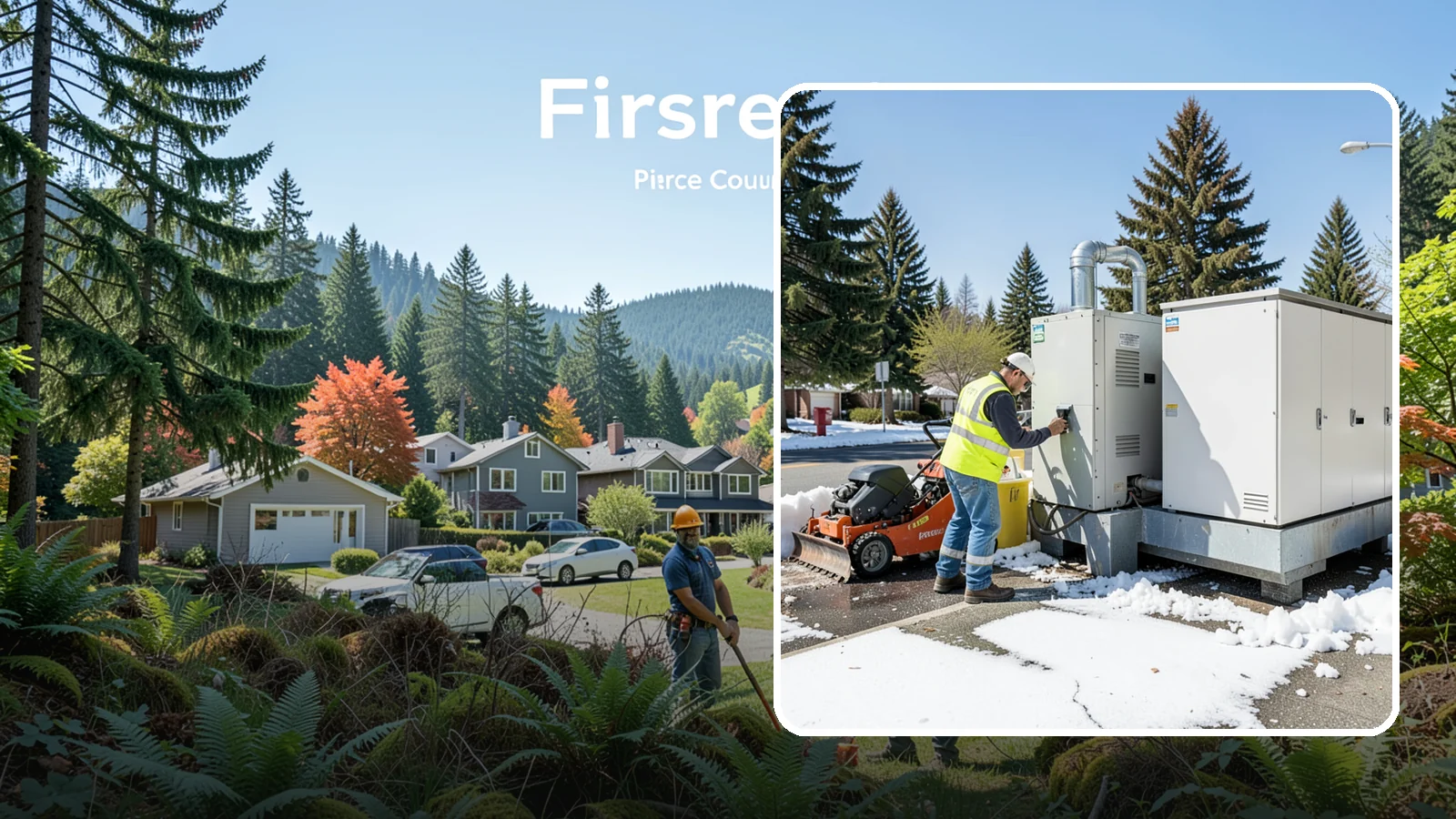Water Heater Service in Fircrest, Pierce County, WA - Inspection, repair, and replacement of water heaters serving public restrooms, shops, and civic facilities.