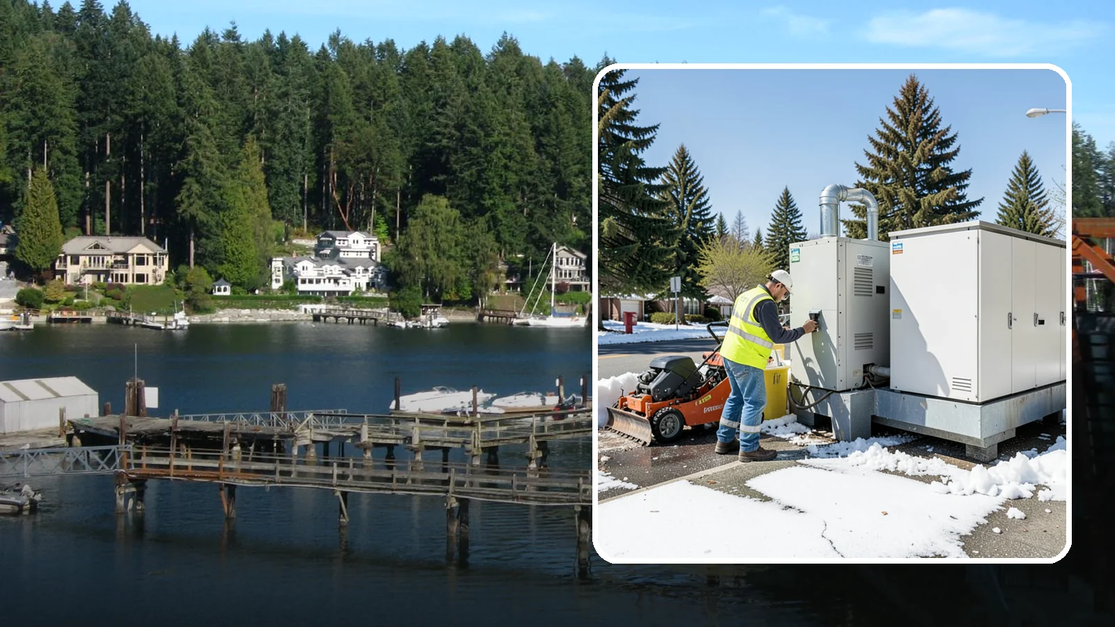 Water Heater Service in Gig Harbor, Pierce County, WA - Inspection, repair, and replacement of water heaters serving public restrooms, shops, and civic facilities.