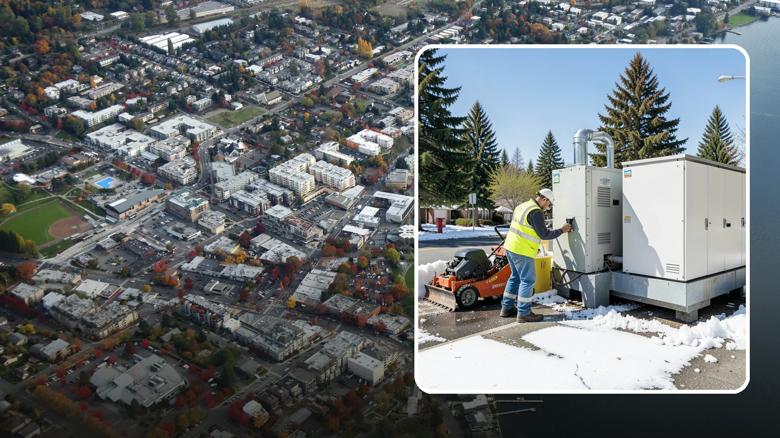 Water Heater Service in Kirkland, King County, WA - Inspection, repair, and replacement of water heaters serving public restrooms, shops, and civic facilities.
