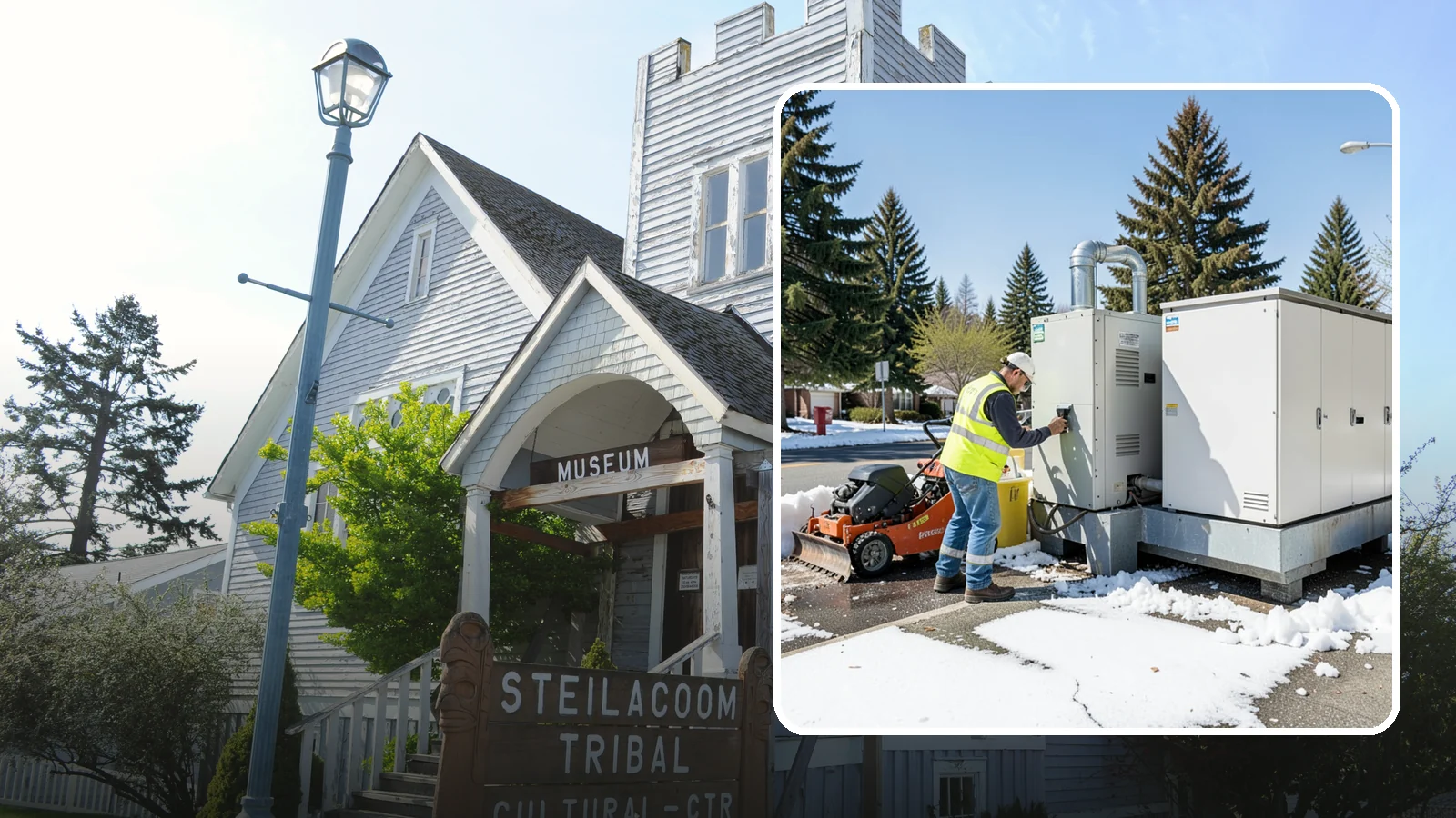 Water Heater Service in Steilacoom, Pierce County, WA - Inspection, repair, and replacement of water heaters serving public restrooms, shops, and civic facilities.
