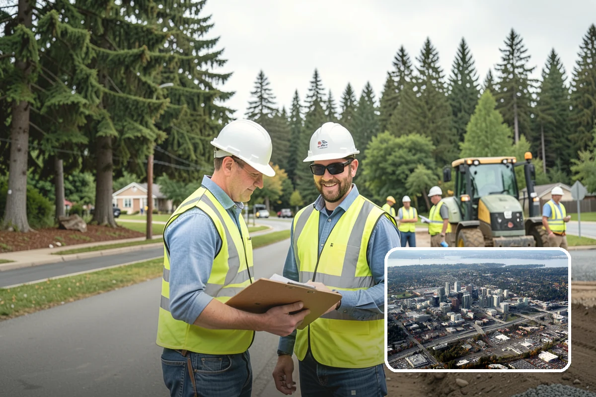 Water Quality Vault Cleaning in Bellevue, King County, WA - Confined-space work performed under OSHA-compliant protocols