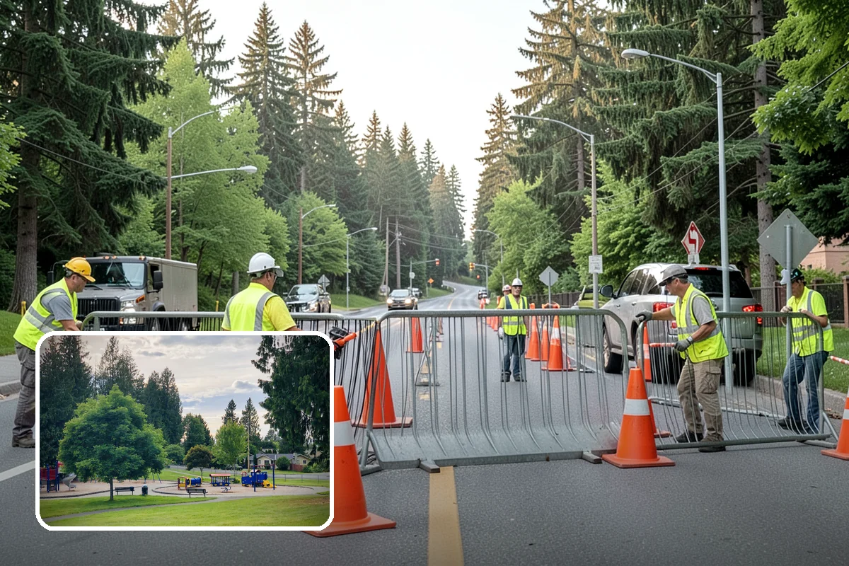 Water Quality Vault Cleaning in Bonney Lake, Pierce County, WA - Confined-space work performed under OSHA-compliant protocols