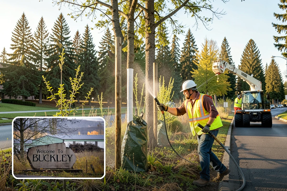 Water Quality Vault Cleaning in Buckley, Pierce County, WA - Confined-space work performed under OSHA-compliant protocols