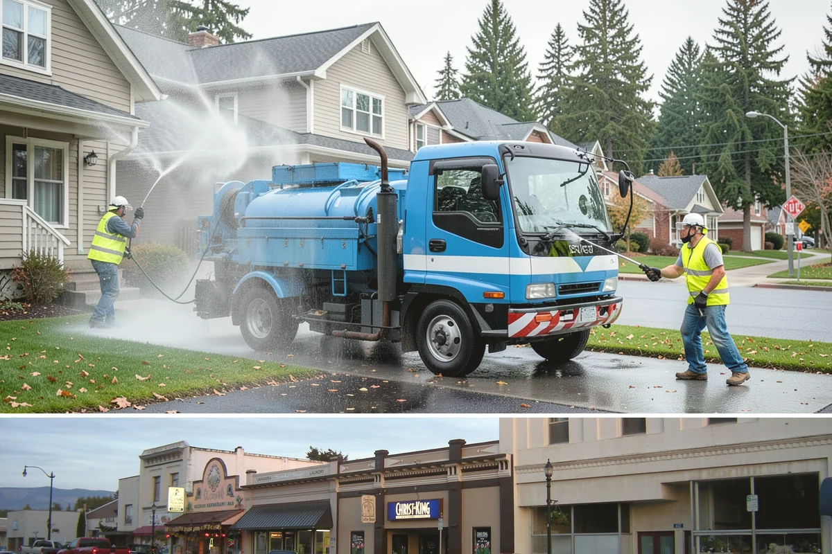 Water Quality Vault Cleaning in Burlington, Skagit County, WA - Vault servicing is scheduled before the wet season and again mid-winter for high-load sites that fill quickly during sustained...