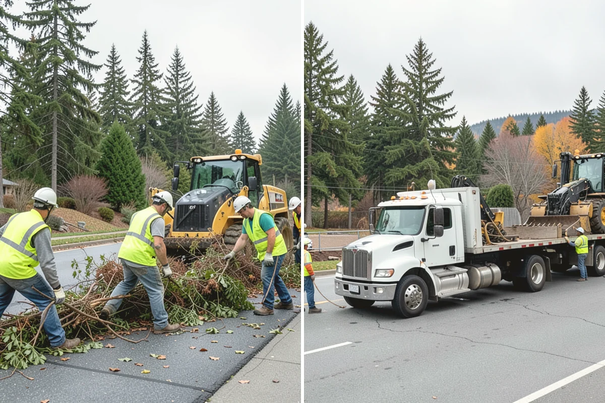 Water Quality Vault Cleaning in Carbonado, Pierce County, WA - Set confined-space entry controls and safety monitoring