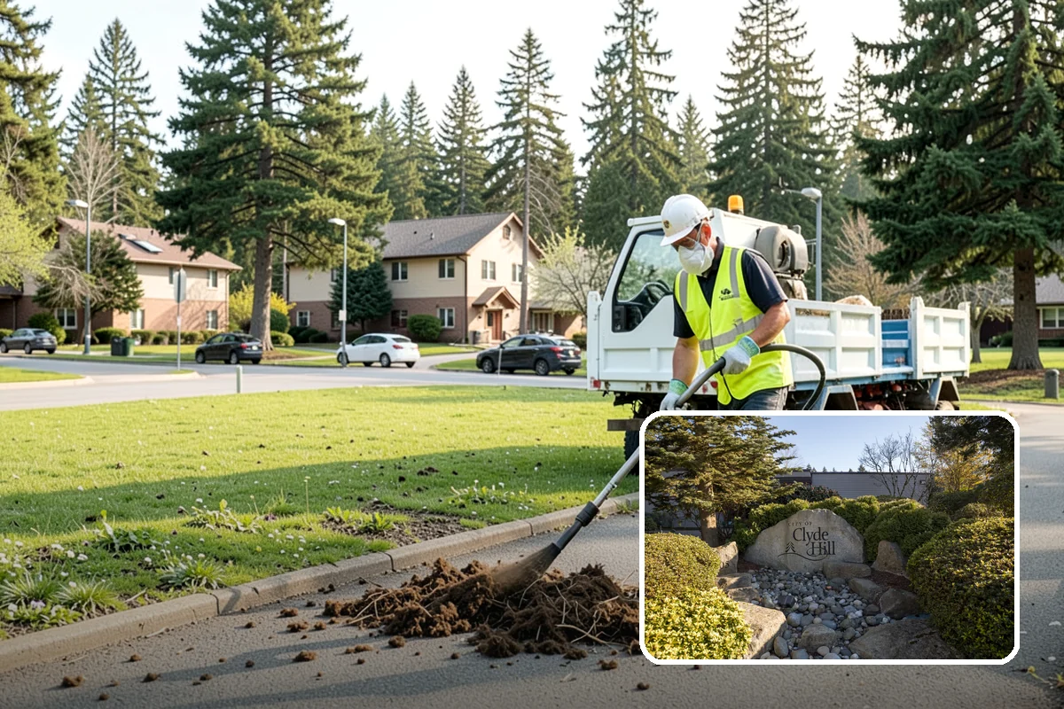 Water Quality Vault Cleaning in Clyde Hill, King County, WA - Confined-space work performed under OSHA-compliant protocols