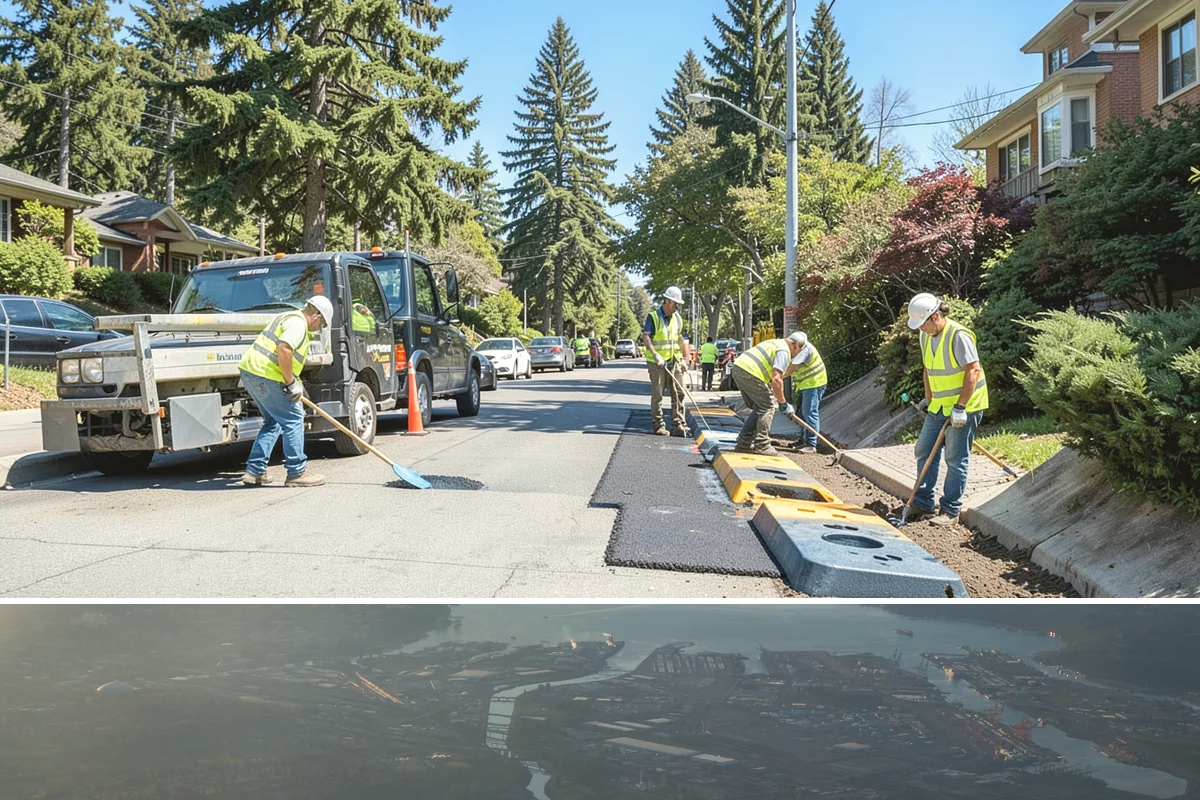 Water Quality Vault Cleaning in Fife, Pierce County, WA - Vault servicing is scheduled before the wet season and again mid-winter for high-load sites that fill quickly during sustained...