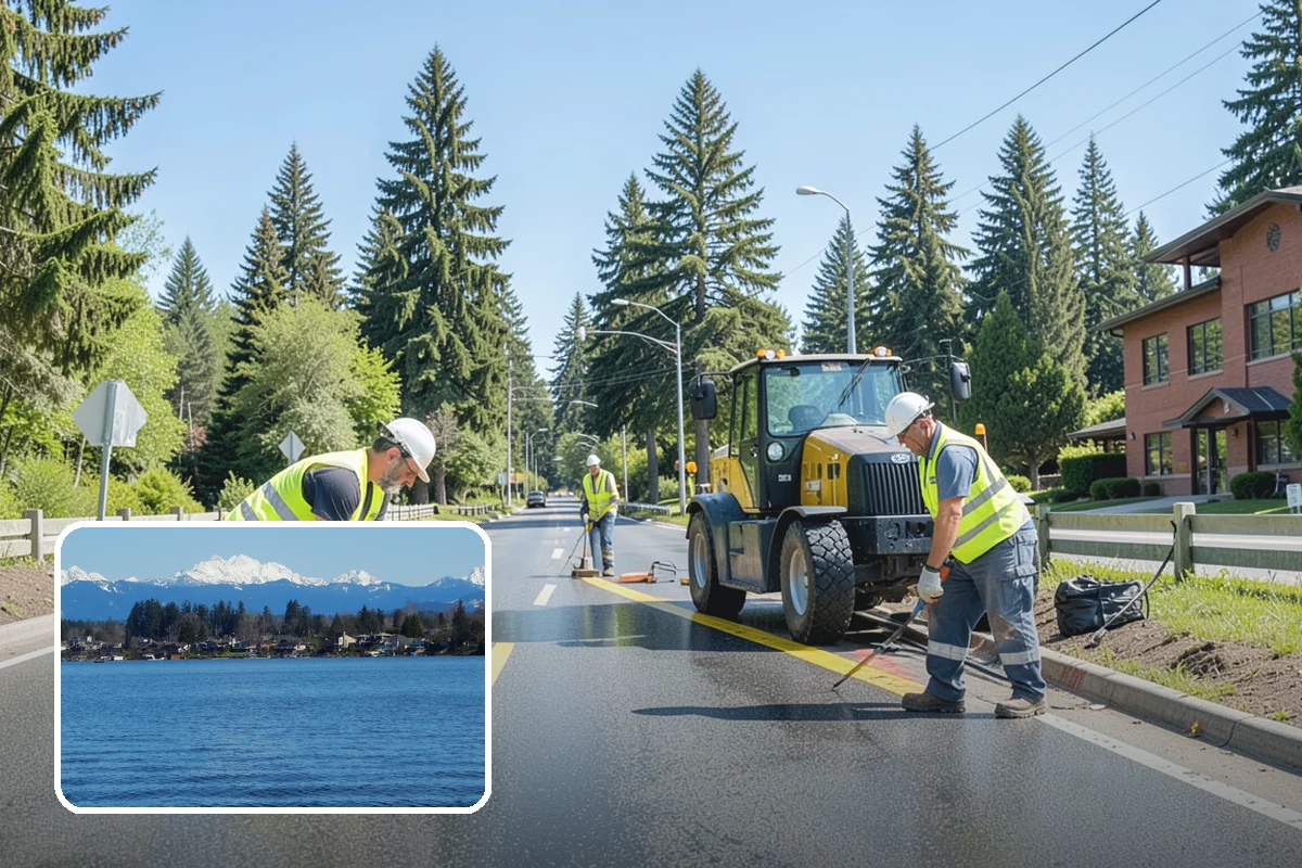 Water Quality Vault Cleaning in Lake Stevens, Snohomish County, WA - Confined-space work performed under OSHA-compliant protocols