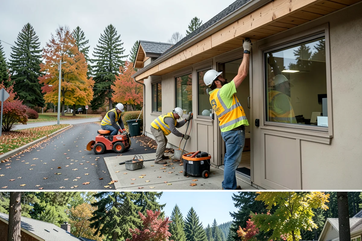 Water Quality Vault Cleaning in Orting, Pierce County, WA - Vault servicing is scheduled before the wet season and again mid-winter for high-load sites that fill quickly during sustained...