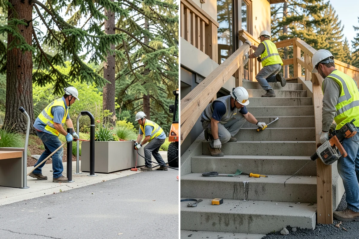 Water Quality Vault Cleaning in Seattle, King County, WA - Set confined-space entry controls and safety monitoring