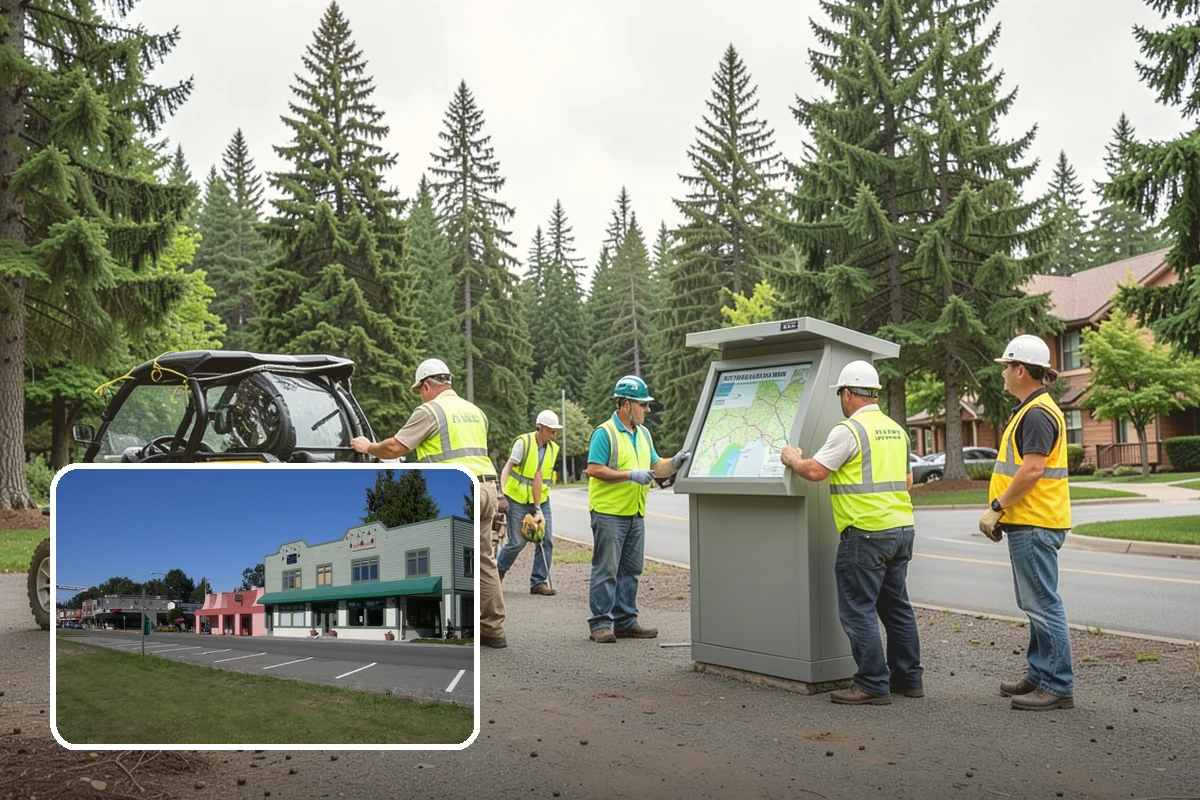 Water Quality Vault Cleaning in Snoqualmie, King County, WA - Confined-space work performed under OSHA-compliant protocols